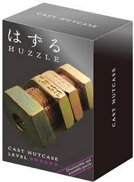 Huzzle Cast - Nutcase - Metal Puzzle - Level 6, Brain Teaser