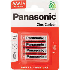 Set of 4 Panasonic AA Batteries