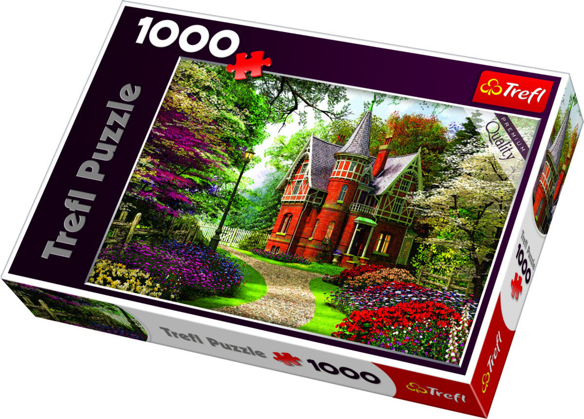 1000 Piece Victorian Cottage Jigsaw Puzzle by Trefl 12+