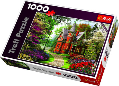 1000 Piece Victorian Cottage Jigsaw Puzzle by Trefl 12+