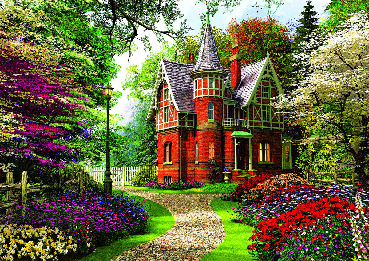 1000 Piece Victorian Cottage Jigsaw Puzzle by Trefl 12+