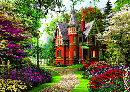 1000 Piece Victorian Cottage Jigsaw Puzzle by Trefl 12+