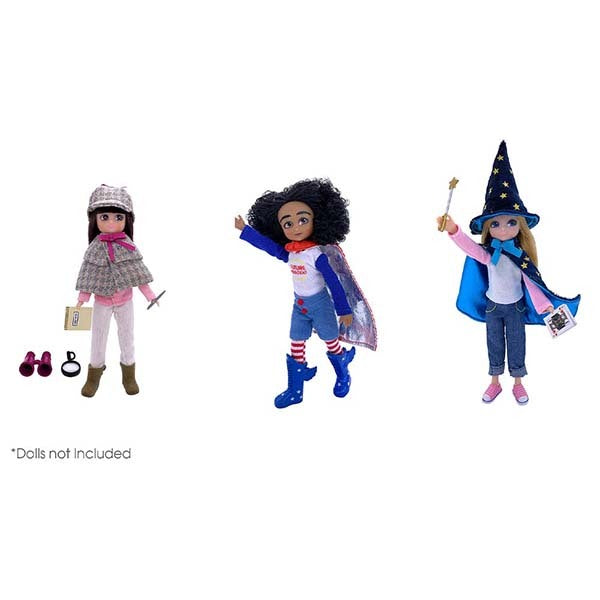 Lottie Dolls 3 Dress Up Party Outfits LT166 3+