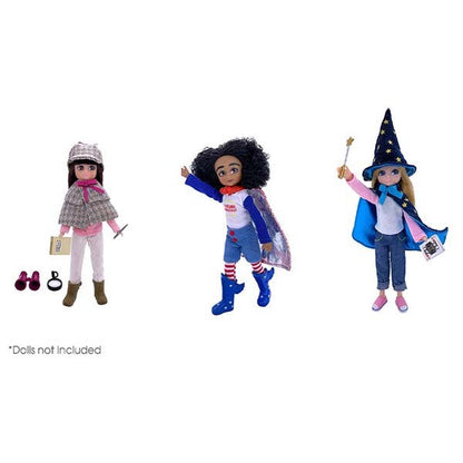 Lottie Dolls 3 Dress Up Party Outfits LT166 3+