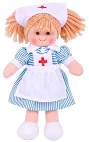 Nurse Nancy 28cm Doll by Big Jigs Toys BJD011