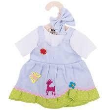 Deer Dolls Dress for Small Size Doll By BigJigs BJD502 2+