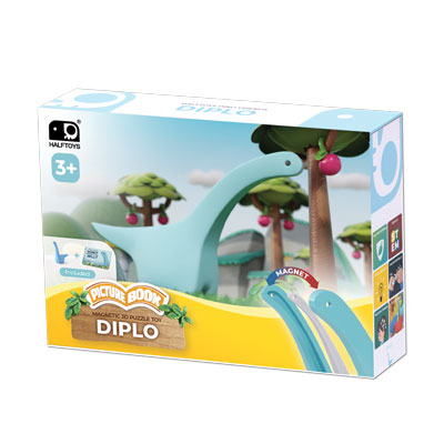 Diplo - Halftoys Picture Book toy by Brainstorm 3+