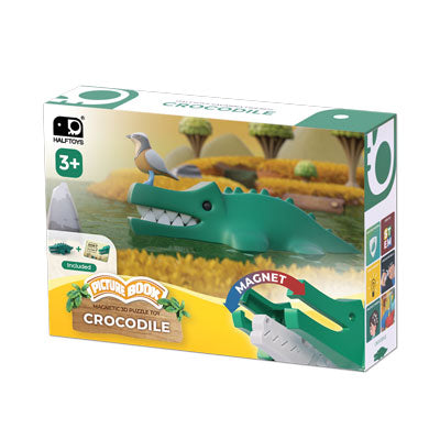 Crocodile - Halftoys Picture Book toy by Brainstorm 3+