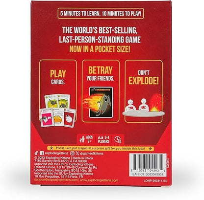 Exploding Kittens Card Game Grab & Game 7+