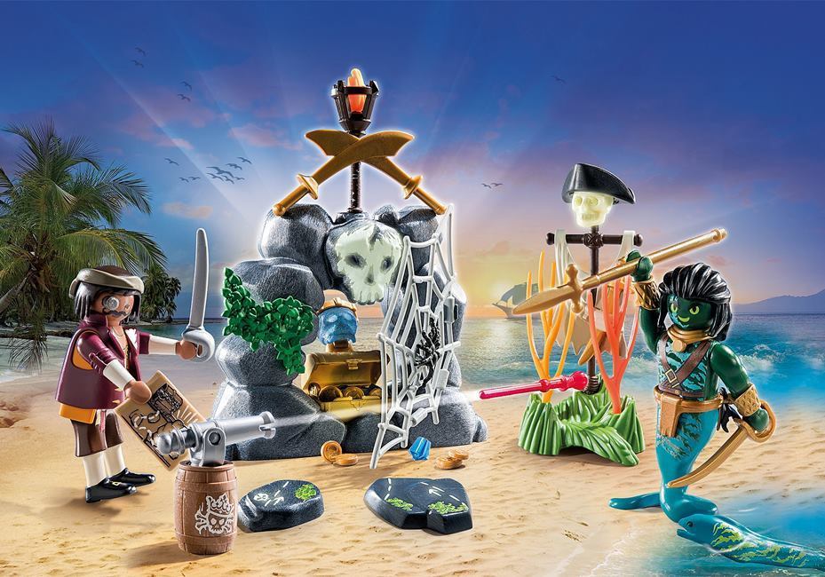 Playmobil Pirates Treasure Hunt Set 71420 4+