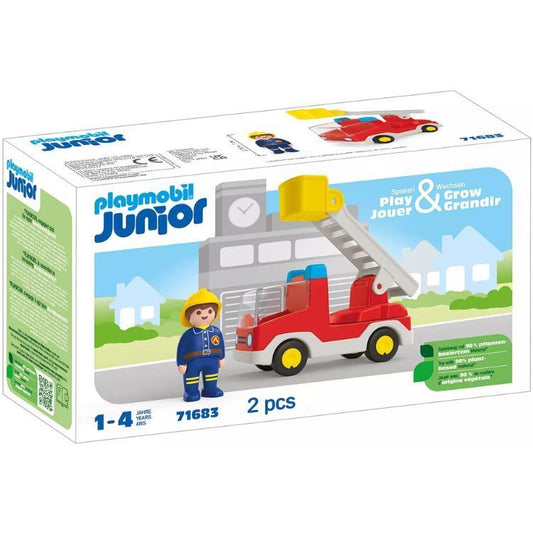 Playmobil Junior Ladder Unit Fire Truck 71683 Play Set 1-4 year