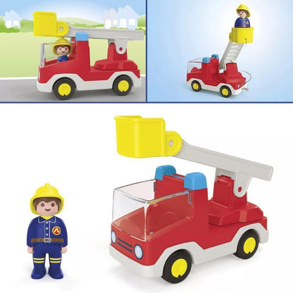 Playmobil Junior Ladder Unit Fire Truck 71683 Play Set 1-4 year