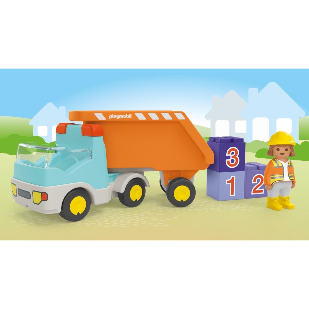 Playmobil Junior Dump Truck 71685 Play Set 1-4 years
