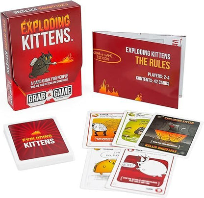Exploding Kittens Card Game Grab & Game 7+