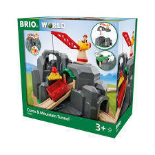 BRIO Crane and Mountain Tunnel 33889