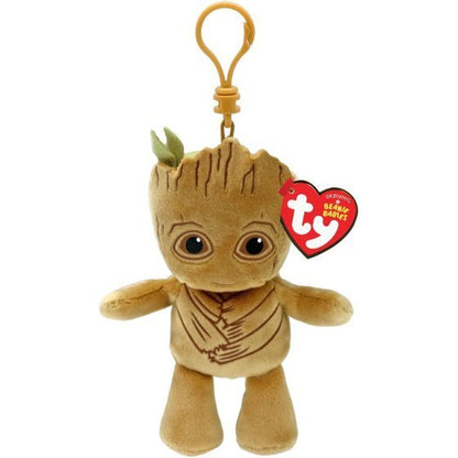 Groot Ty Marvel Key Clip Soft, Plush