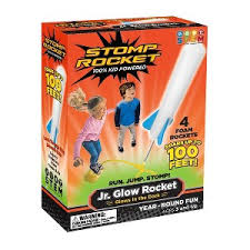 The Original Stomp Rocket Jr. Glow Rocket Set 3+