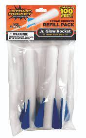 Stomp Rocket Junior 3 Refill Pack The Original Rockets 3+