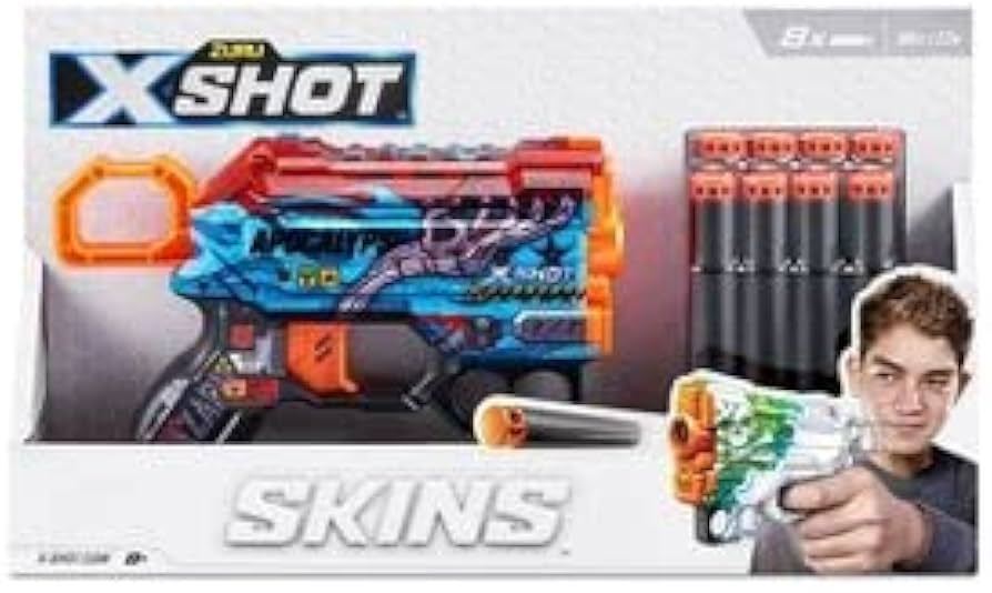 X-Shot Skins Menace By Zuru Toys For Children 8+