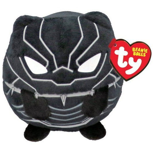 Marvel Black Panther Ty Beanie Puffie Ball  Plush 0+