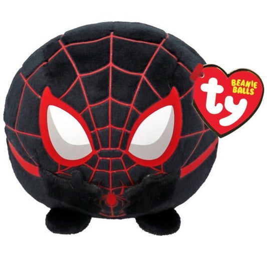 Marvel Miles Morales Ty Beanie Puffie Ball  Plush 0+