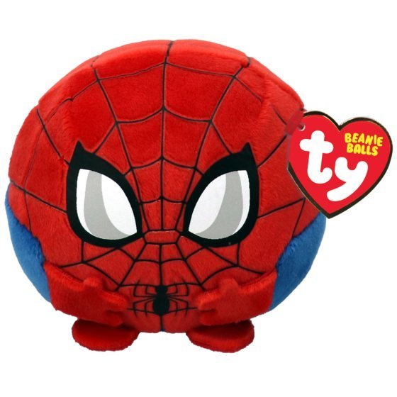 Marvel Spiderman Ty Beanie Puffie Ball  Plush 0+