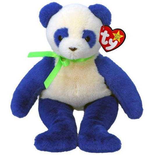 Domino Panda II Original 15cm TY Beanie DOB  April 10