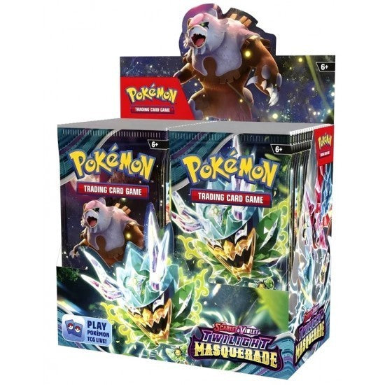 Pokemon Scarlet & Violet 6 Twilight Masquerade Booster 6+