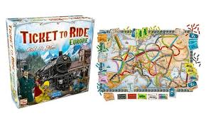 Ticket to Ride Europe Strategy Board Game 8+