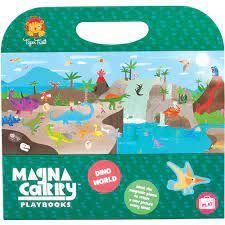 Magna Carry Magnetic Dinosaur World Scenes TR61211 3+