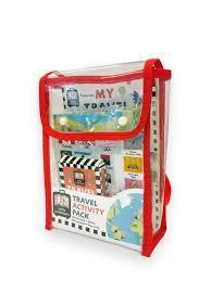 Travel Activity BackPack Bursting with Games and Activities 5+