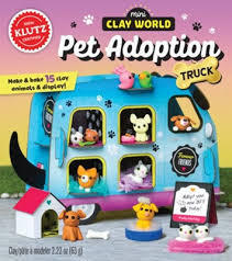 Mini Clay World Pet Adoption Truck by Klutz 8+