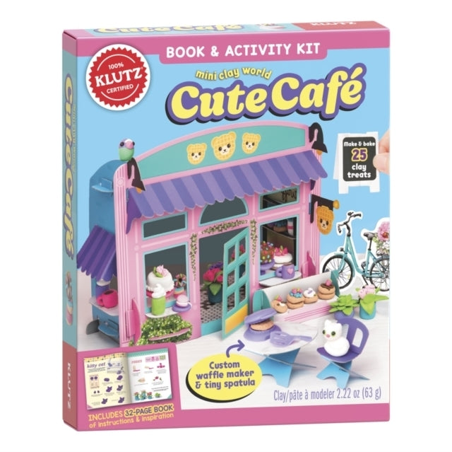 Make Your Own Mini Clay World Cute Cafe Set By Klutz 8+