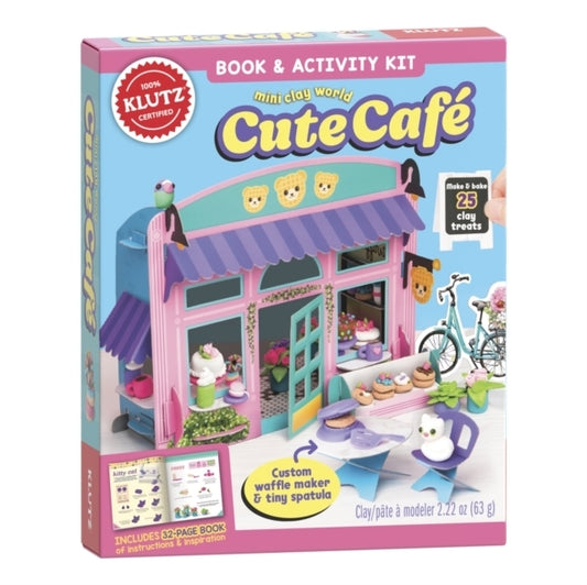 Make Your Own Mini Clay World Cute Cafe Set By Klutz 8+