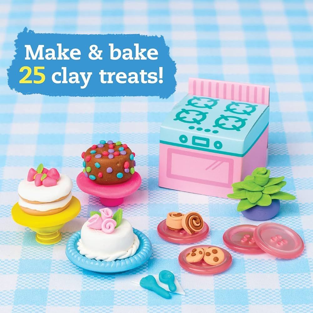 Make Your Own Mini Clay World Cute Cafe Set By Klutz 8+