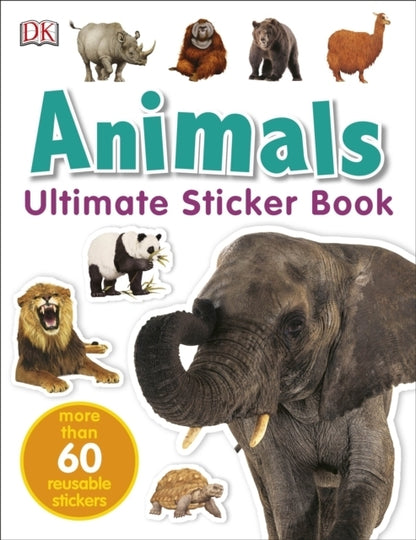 Animals Ultimate Sticker Book with 60 Sticker By DK Books