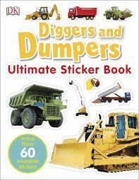 Diggers & Dumpers Ultimate Sticker Book 3+