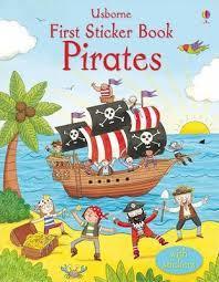 First Sticker Book Pirates with 250 Sticker by Usborne