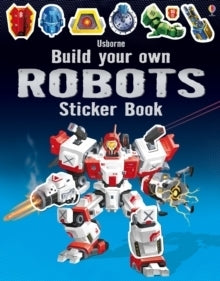 Build Your Own Robots Sticker Book by Usborne