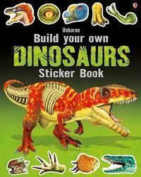 Build Your Own Dinosaurs Sticker Book by Usborne
