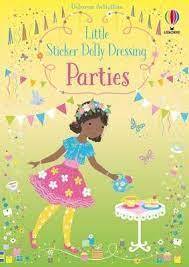 Little Sticker Dolly Dressing Parties Book by Usborne