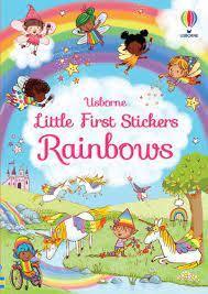 Little First Stickers Rainbows Book by Usborne