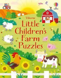 Little Children's Farm Puzzles Book Book by Usborne 5+