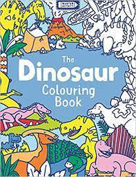 The Dinosaur Colouring Book by Usborne 3+