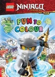 LEGO NINJAGO Fun to Colour Book