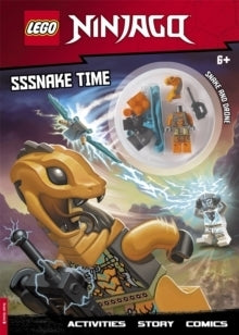 LEGO NINJAGO Sssnake Time Activity Book & Snake Warrior