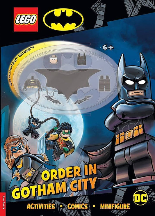 LEGO Batman Order in Gotham City Book with Minifigure 6+