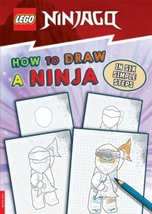LEGO NINJAGO How to Draw a Ninja in Six Simple Steps