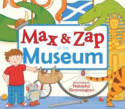 Max and Zap at the Museum Paperback Book