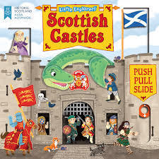 Little Explorers Scottish Castles Push, Pull and Slide Book